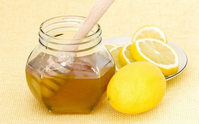 miel et citron pour un masque rajeunissant